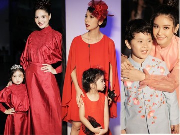 Ngắm loạt mẫu nhí đời F1 của Hoa hậu Hương Giang, Xuân Lan, Trương Quỳnh Anh... tỏa sáng