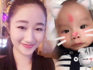 Chưa một lần lộ bầu bí, Hoa hậu Thu Ngân bất ngờ khoe đã sinh con cho chồng đại gia