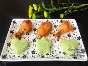Bếp Eva - Xôi lá dứa cánh gà chiên mắm đậm đà mà ngon