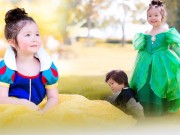 Giải trí - Fan trầm trồ vì 2 'thiên thần lai' nhà Elly Trần đẹp như công chúa, hoàng tử trong tranh