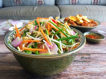 Dưa giá chua giòn lại chống ngán không thể thiếu trong ngày Tết miền Nam