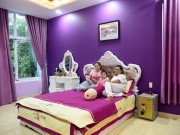 Nhà đẹp - Ngôi nhà màu tím hơn 100m² gần triệu đô của nghệ sĩ hài Hồng Tơ