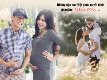 4 cô vợ muốn đẻ hoài không chán của showbiz Việt