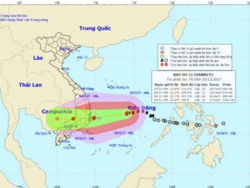 Tin bão số 12: Di chuyển nhanh và mạnh thêm, kịch bản bất ngờ có thể xảy ra