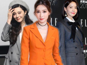 Thay vì hở bạo, các mỹ nhân lại “bê nguyên” vest của chị em công sở đi sự kiện