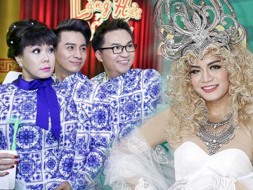 Việt Hương - Đại Nghĩa khiến dân tình hoa mắt, BB Trần lộng lẫy trong hậu trường chung kết