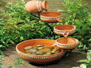 Những mẫu đài phun nước mini sân vườn đẹp hút hồn khiến bạn nhìn là muốn sắm ngay