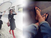 Thời trang - Là đệ nhất chân dài Việt Nam, nhưng Thanh Hằng lại chỉ mê mẩn dép lào