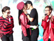 Angela Phương Trinh thừa nhận thích và hôn Hữu Vi say đắm trước mặt khán giả