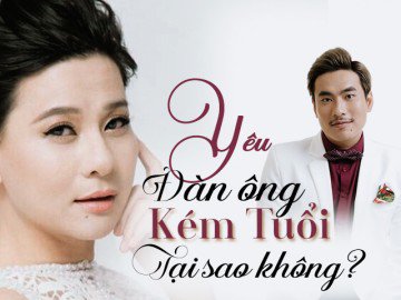 Yêu một người đàn ông kém tuổi thì có sao!