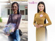 Hai mỹ nhân của Hoa hậu Việt Nam lặng lẽ đi từ thiện tại Quảng Nam