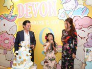 Giải trí - Trương Ngọc Ánh hội ngộ chồng cũ trong tiệc sinh nhật con gái 9 tuổi