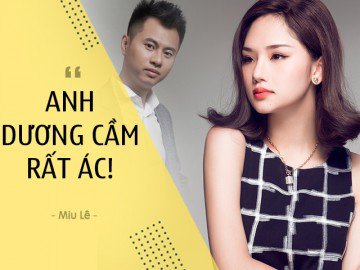Toàn cảnh màn đáp trả nhau chan chát của Miu Lê - Dương Cầm từ truyền hình đến mặt báo