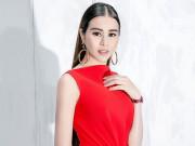 Sao Việt - Sella Trương nổi bật với váy đỏ sau thời gian vắng bóng
