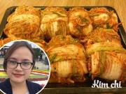 Bếp Eva - Vợ đảm chia sẻ cách làm kim chi cực chất chẳng cần phơi cải thảo vẫn giòn ngon