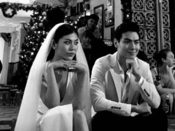 Chúng Huyền Thanh và bạn trai chụp ảnh cưới tại phố Tây Bùi Viện