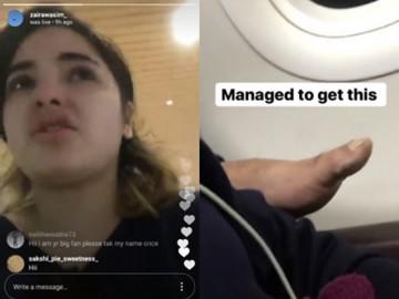 Ngôi sao 24/7: Sao nữ Ấn Độ livestream bị quấy rối 2 tiếng trên máy bay không ai giúp đỡ