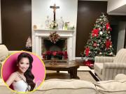 Nhà đẹp - Nhà vườn rộng rãi tràn ngập không khí Giáng sinh của ca sĩ Hồng Ngọc tại Mỹ