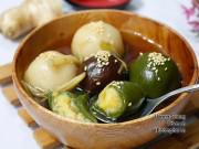 Bếp Eva - Chè trôi nước 3 màu nóng hổi cho chiều lạnh giá