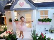 Nhà đẹp - Ngỡ ngàng “lâu đài mini” hơn trăm triệu sang chảnh của cô bé chưa tròn…3 tuổi
