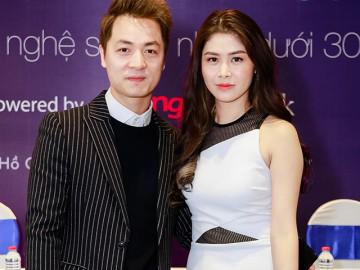 Vợ chồng Đăng Khôi xuất hiện tình tứ tại sự kiện công bố Giải thưởng tôn vinh nghệ sĩ trẻ