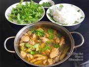 Bếp Eva - Lẩu gà lá é nóng hổi, đậm đà hương vị vùng đất Phú Yên