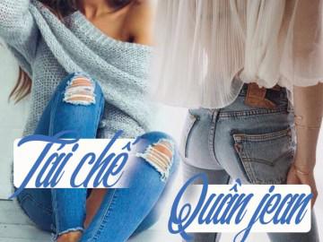 Tận dụng jeans cũ vứt xó để sở hữu quần mới cực thông minh mà không lãng phí