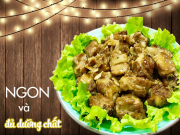 Bếp Eva - Bữa chiều đầy đủ dưỡng chất với sườn non rim mặn, gà rang gừng