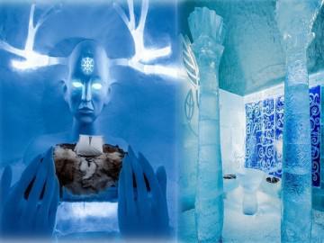 Khách sạn làm từ băng lạnh cóng -7 độ C nhưng ai cũng muốn đến ở vì... quá đẹp