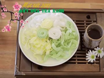 Mứt dừa trà xanh thơm mát, mềm ngon, không ngọt ngấy tất cả là nhờ cách làm này