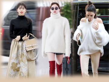 Chỉ đơn giản với áo len, Sao vẫn được khen đẹp như diện hàng hiệu nhờ 3 bí quyết này