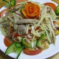 Nộm xoài thịt bò giòn ngon thơm mát - 11