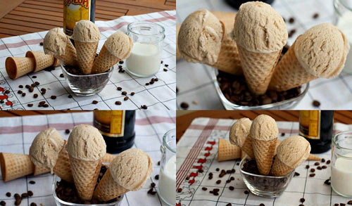 Mát lạnh kem từ cà phê và rượu - 5