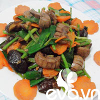 Tim lợn nấu rô-ti nước dừa - 8