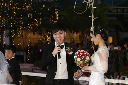 Toàn cảnh đám cưới lung linh của Minh Vương M4U - 2