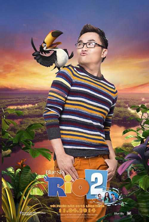Cùng Đại Nghĩa khám phá hậu trường lồng tiếng RiO 2