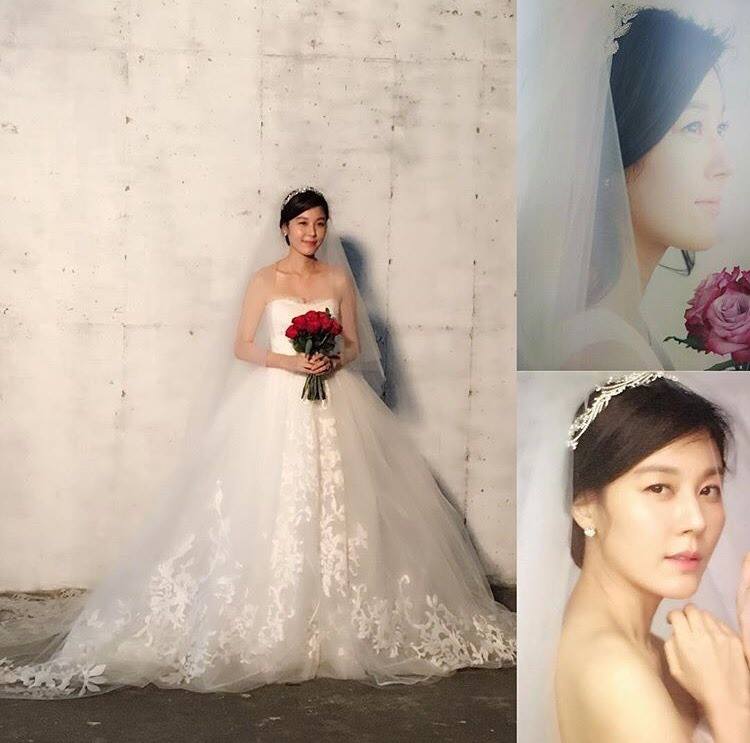 Rò rỉ hình ảnh hiếm hoi trong đám cưới Kim Ha Neul