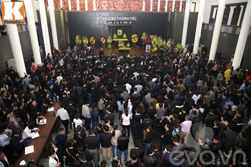 Đoàn xe motor tiễn đưa nhạc sĩ Trần Lập về nơi an nghỉ - 28