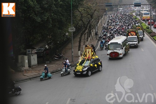 Đoàn xe motor tiễn đưa nhạc sĩ Trần Lập về nơi an nghỉ - 17