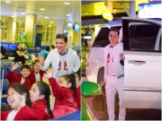 Làng sao - Đàm Vĩnh Hưng bất ngờ tổ chức sinh nhật cho Dương Triệu Vũ ngay tại sân bay