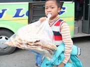 Tin tức - Trẻ nhỏ "tay xách, nách mang" xuống Thủ đô theo bố mẹ sau đợt nghỉ Tết dương