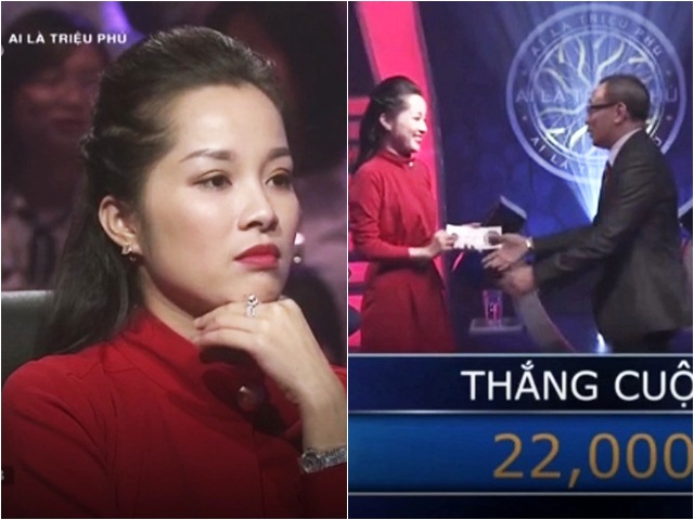 Minh Hương Nhật ký Vàng Anh gây tranh cãi khi thi Ai Là Triệu Phú