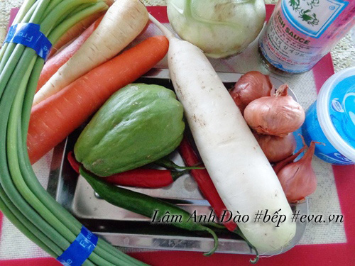 Dưa món giòn ngon, chua chua giải ngán ngày Tết - 1