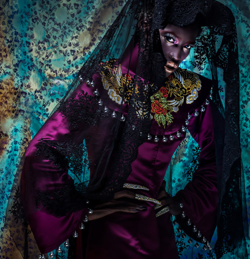 Người mẫu Châu Phi tự hào và xúc động khi mặc áo dài Việt cổ - 3