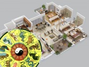 Nhà đẹp - 12 con giáp và phương vị may mắn trong nhà
