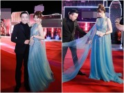 Làng sao - Trấn Thành nâng váy, chăm sóc vợ mới cưới Hari Won hết mực