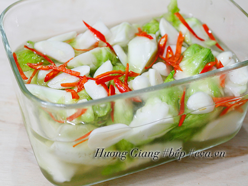 Rau mầm đá muối chua cay ngọt dễ ăn ngày Tết - 4