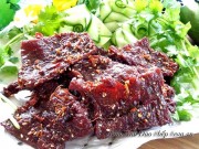 Bếp Eva - Cách làm thịt bò khô ngọt bằng chảo tuyệt ngon