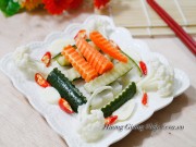 Bếp Eva - Rau củ muối chua chua, giòn giòn cho Tết