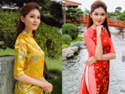 Thời trang - Tết đến rồi, diện áo dài màu gì để sung túc và hạnh phúc cả năm như Á hậu Thùy Dung?